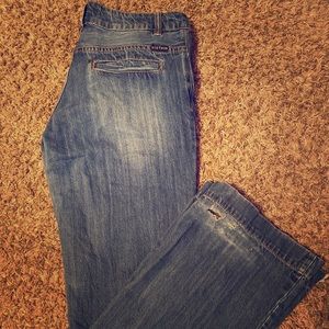 Wide leg jeans
